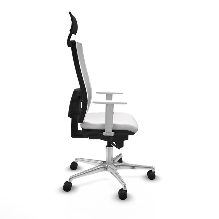 PIQUERAS Y CRESPO Silla de oficina Horna con mecanismo Sincro en Blanco PIQUERAS Y CRESPO Silla de oficina Horna con mecanismo Sincro en Blanco