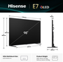 Smart TV Hisense 98E7Q 98" 4K Ultra HD LED HDR QLED