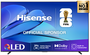 Hisense 98E7Q Smart TV 4K Ultra HD QLED de 98" (2,49 m) con HDR10+ y Dolby Vision, Negro