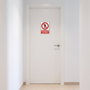 DUVER Señal Adhesiva Prohibido el Paso 148x105 mm