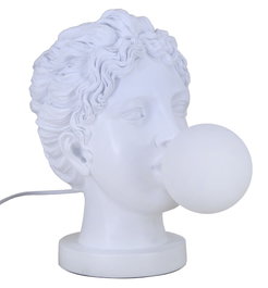 DKD Home Decor Lámpara Sobremesa Moderno Blanco 21 x 33 x 29 cm