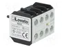LOVATO ELECTRIC Contactores auxiliares BG NC x4
