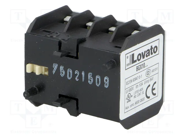 LOVATO ELECTRIC Contactores auxiliares BG NC x4 LOVATO ELECTRIC Contactores auxiliares BG NC x4