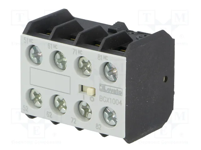 LOVATO ELECTRIC Contactores auxiliares BG NC x4 LOVATO ELECTRIC Contactores auxiliares BG NC x4