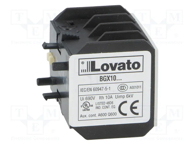 LOVATO ELECTRIC Contactores auxiliares BG NC x4 LOVATO ELECTRIC Contactores auxiliares BG NC x4