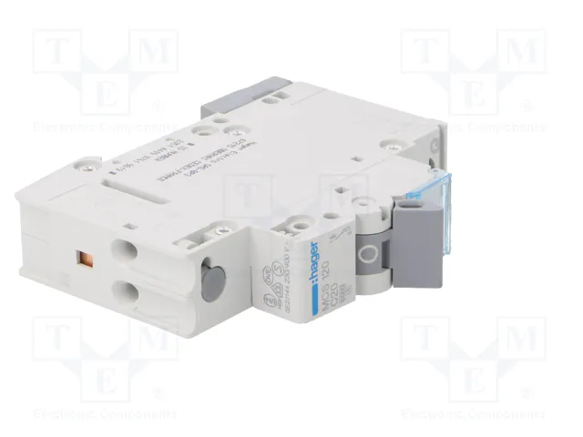 HAGER MCS120 Interruptor magnetotérmico 20A 1 Polo 6kA