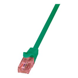 LogiLink Cable de parcheo PrimeLine Cat.6 U/UTP BC, 2,00 m, verde