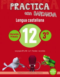 BARCANOVA, CUADERNO LENGUA 12 3ºPRIMARIA PRACTICA - BARCANOVA