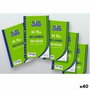 MANIPULADOS ZORRILLA Pack 40u Recambio A4 100h 4 Taladros 90g Cuadrícula 4x4 Premier