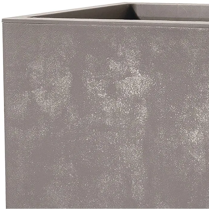 Deroma Maceta Millennium Rectangular con Depósito de Agua, 73L, 79cm, Color Marrón - Ref. 9H916SZ