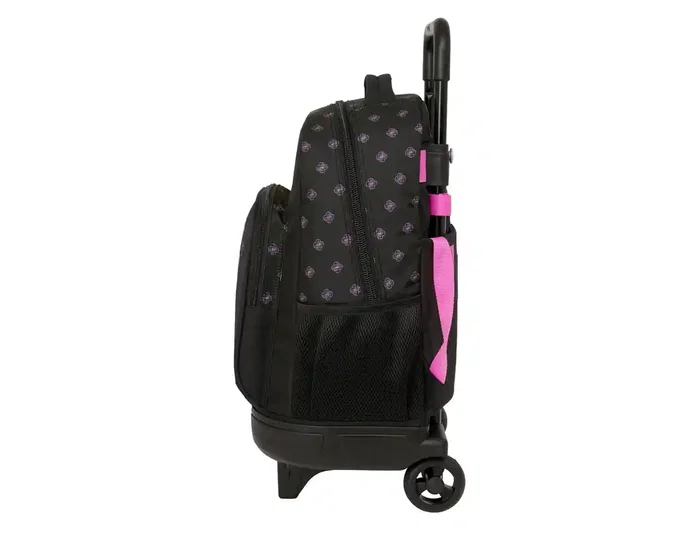 Safta Mochila con ruedas K-pop demon hunters negra extraíble Safta Mochila con ruedas K-pop demon hunters negra extraíble
