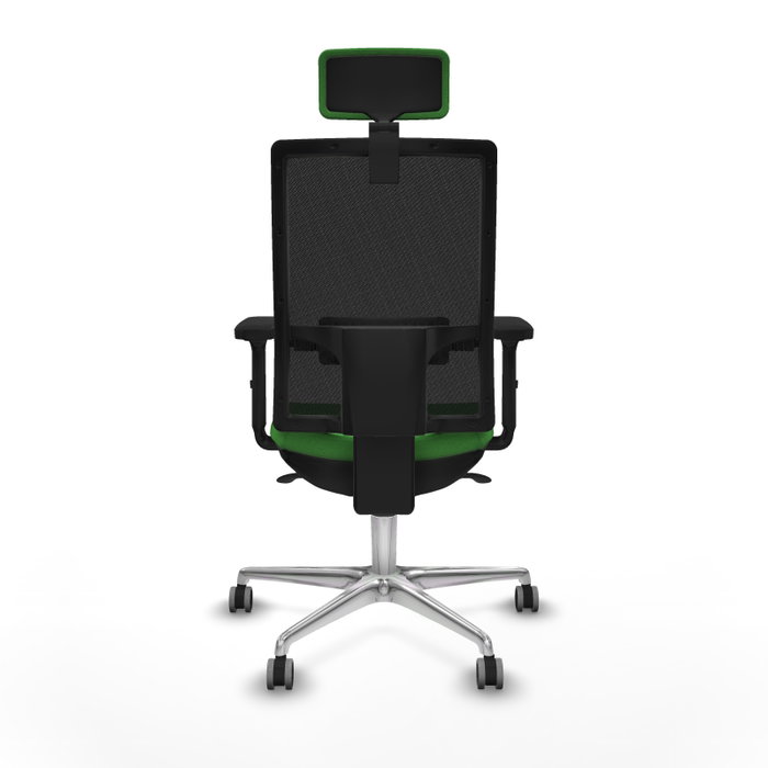 PIQUERAS Y CRESPO Silla de oficina Horna con mecanismo Sincro, Verde y Negro PIQUERAS Y CRESPO Silla de oficina Horna con mecanismo Sincro, Verde y Negro