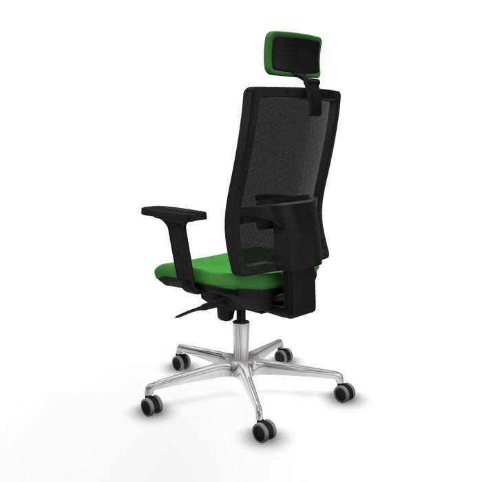 PIQUERAS Y CRESPO Silla de oficina Horna con mecanismo Sincro, Verde y Negro PIQUERAS Y CRESPO Silla de oficina Horna con mecanismo Sincro, Verde y Negro