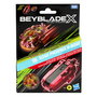 HASBRO Beyblade X Set Premium Lanzador Con Cuerda Soar Phoenix 9-60GF Tipo Ataque Derecha Edad +8 Años