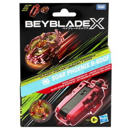 HASBRO Beyblade X Set Premium Lanzador con Cuerda y Soar Phoenix 9-60GF