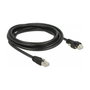 DeLOCK Cable de red GigE Cat6 S/FTP con tornillos 3 m