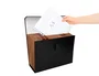 Liderpapel Maletín con fuelle y asa, 19 departamentos, negro