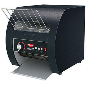 Hatco Tostador de Pan Negro Modelo TM3-H, Acero Inoxidable, 230V, 46.4 cm de Largo para Buffet