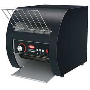 HATCO TM3-H Tostador de Pan Negro, Pequeña Maquinaria, Dimensiones: 46.4 cm de largo x 33.8 cm de ancho x 41.1 cm de alto, Potencia 1.9 kW, 230 V