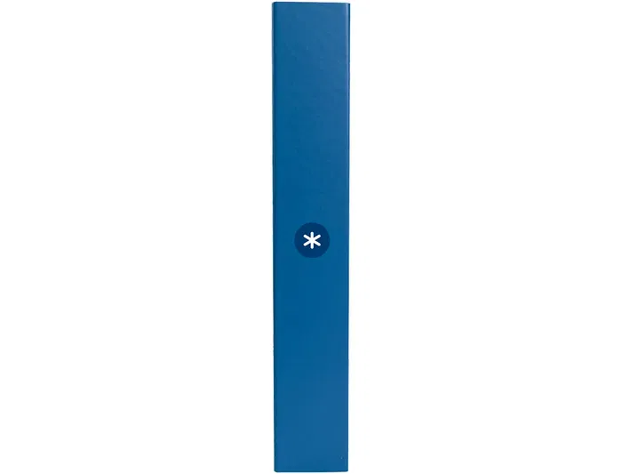 Antartik Carpeta 4 Anillas 40mm Mixtas A4 Forrada Color Azul Marino