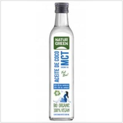 NATURGREEN Aceite De Coco Mct 500Ml Bio Vegan NATURGREEN Aceite De Coco Mct 500Ml Bio Vegan