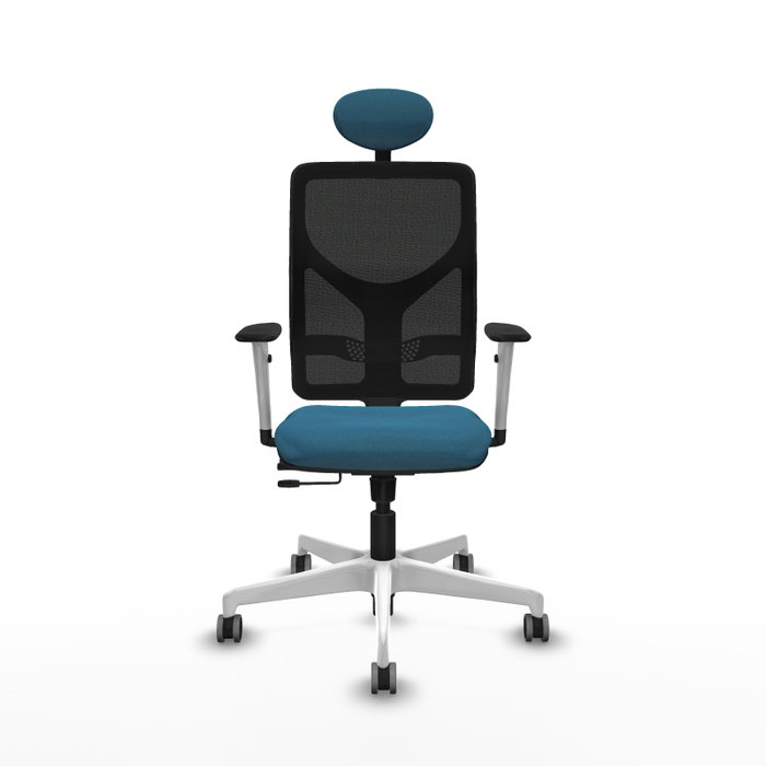 PIQUERAS Y CRESPO Silla de oficina Motilla con mecanismo Sincro/Traslack Verde petróleo PIQUERAS Y CRESPO Silla de oficina Motilla con mecanismo Sincro/Traslack Verde petróleo