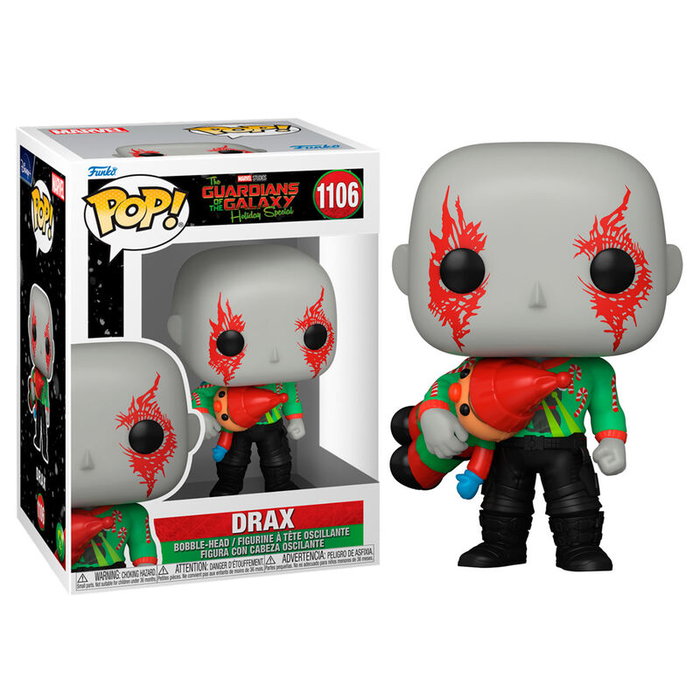 FUNKO Figura POP Marvel Guardianes de la Galaxia Drax FUNKO Figura POP Marvel Guardianes de la Galaxia Drax