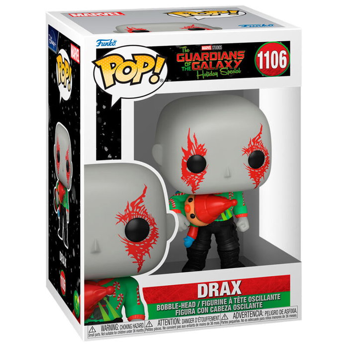 FUNKO Figura POP Marvel Guardianes de la Galaxia Drax FUNKO Figura POP Marvel Guardianes de la Galaxia Drax