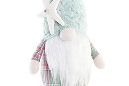 DKD Home Decor Figura Navidad Fantasia Blanco 24 x 53 x 15 cm