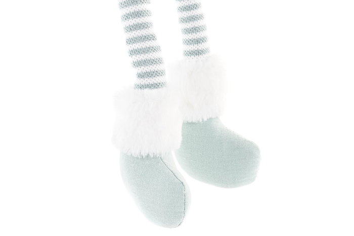 DKD Home Decor Figura Navidad Fantasia Blanco 24 x 53 x 15 cm