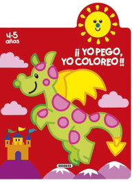 SUSAETA EDICIONES, ¡Yo pego, yo coloreo! 4-5 años