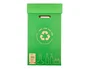 Liderpapel Contenedor Papelera Reciclaje Vidrio Carton Reciclado 450x350x650 mm 70 Litros Verde