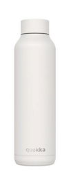 QUOKKA Botella Termo 630ml Acero Inoxidable Solid White - Mantiene Bebidas Calientes y Frías