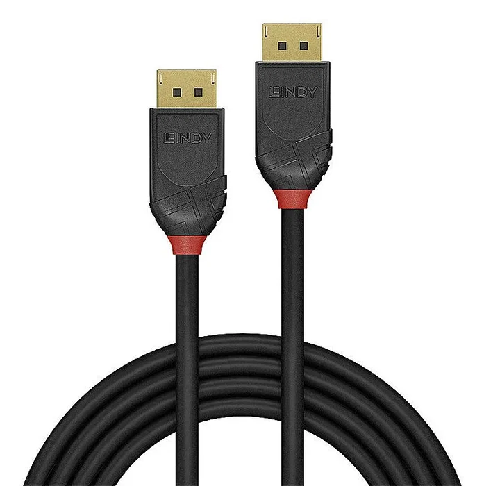 Lindy Cable DisplayPort 2.1 de 5 m Negro