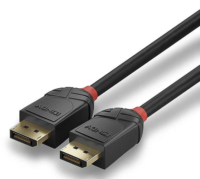 Lindy Cable DisplayPort 2.1 de 5 m Negro