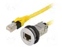 HARTING Tomacorriente RJ45 har-port de plata