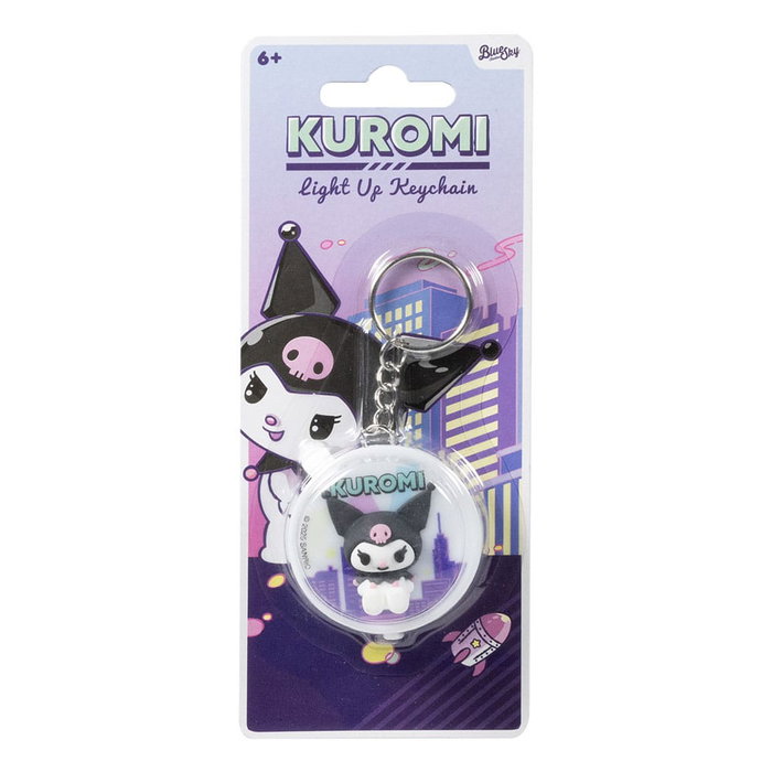 Sanrio Llavero con luz Kuromi