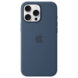 Apple Funda de Silicona con MagSafe para iPhone 16 Pro Max - Azul Denim