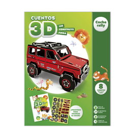 EDITORIAL IMAGILAND, Cuentos para Imaginar y Construir 3D - Coche Rally