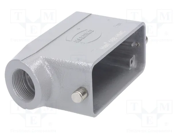 HARTING Carcasa para conectores HDC Han 16B-HMC-gs-R-M25 IP65 HARTING Carcasa para conectores HDC Han 16B-HMC-gs-R-M25 IP65