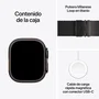 Apple Watch Ultra 4 GPS + Cellular 49 mm Titanio Negro Milanese Loop L