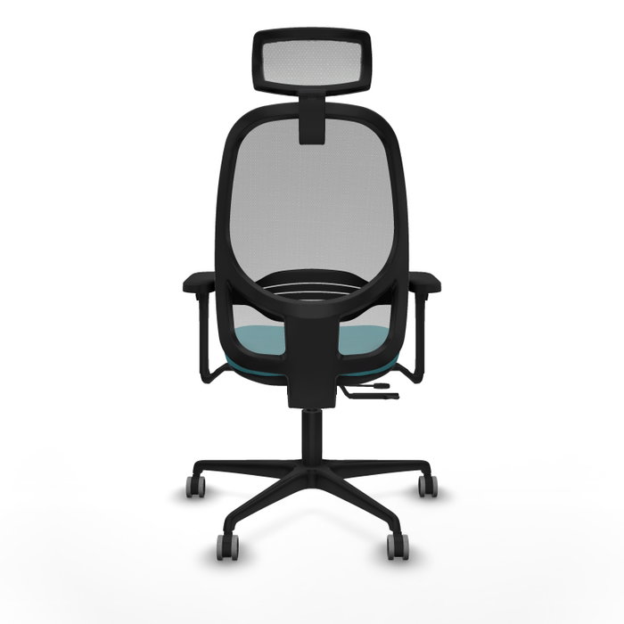 PIQUERAS Y CRESPO Silla de oficina Cilanco Turquesa y Gris PIQUERAS Y CRESPO Silla de oficina Cilanco Turquesa y Gris