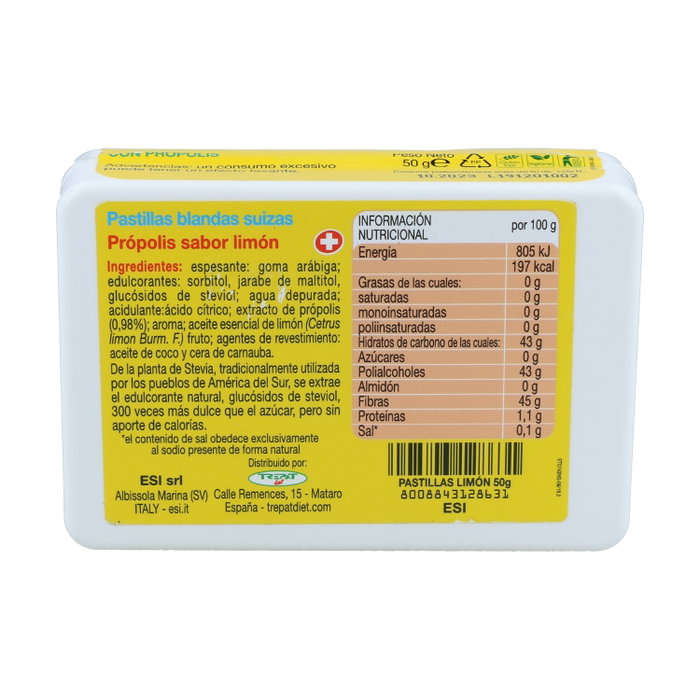 Esi Propolaid Pastillas Blandas de Própolis sabor Limón 50g Esi Propolaid Pastillas Blandas de Própolis sabor Limón 50g