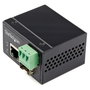 StarTech.com IMC100MSFP Conversor de Medios Ethernet Industrial 100 Mbit/s Fibra a RJ45 SFP IP30 12-56V DC