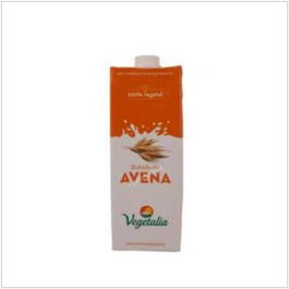 Vegetalia Bebida Vegetal de Avena Bio 1L. Bebida Vegana, Sin Lactosa, Sin Conservantes ni Colorantes, 100% Vegetal.