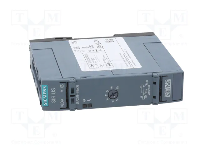SIEMENS 3RP2576-1NW30 Relé de tiempo 3s÷60s DPST-NO