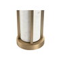 DKD Home Decor Lámpara de Sobremesa de Acero y Mármol Mate Dorado, Beige y Blanco 50x50x80 cm