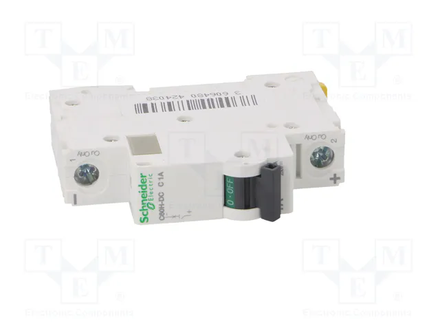 SCHNEIDER ELECTRIC Interruptor magnetotérmico ACTI9 C60H-DC 1A 1P C SCHNEIDER ELECTRIC Interruptor magnetotérmico ACTI9 C60H-DC 1A 1P C