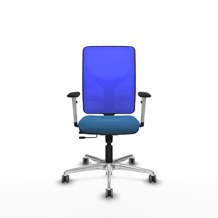 PIQUERAS Y CRESPO Silla de oficina Motilla Azul con mecanismo Sincro/Traslack PIQUERAS Y CRESPO Silla de oficina Motilla Azul con mecanismo Sincro/Traslack