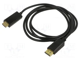 AKYGA Cable DisplayPort a HDMI 1,8m Negro